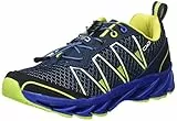 CMP Kids Altak Trail Shoe 2.0, Scarpe Running, Blu Cosmo Limeade, 38 EU