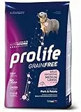 prolife - Grain Free Adult Sensitive Medium/Large al Maiale e Patate da 10 kg