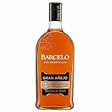 Ron Barceló Gran Añejo – Bottiglia da 700ml di Rum Ambrato, Invecchiato Fino a 6 Anni in Barrique di Rovere Ex Bourbon, Rum Dominicano da 100% Succo di Canna da Zucchero, Per Cocktail di Alto Livello