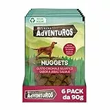 Purina Adventuros Nuggets Snack per Cani Cinghiale, 6 Buste da 90g