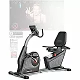 Sportstech - ES600 Cyclette Professionale, Reclinabile Ergometro Cyclette, Senza Fili Cyclette da Casa con Sistema Autogeneratore, Sensore di Pulsazioni e Freno Magnetico Silenzioso