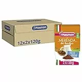 Plasmon Omogeneizzato La Merenda dei Bambini Latte e Cacao 120gr 24 Vaschette Con più del 90% di latte, con cacao magro e latte italiano