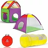 GRINADA® Tenda Per Bambini Cameretta Gioco Bambina Capanna Per Bambini Bambino Bimba Bambine Tenda Gioco Bambini Grande Interni Ed Esterni Giochi Casetta (SENZA LUCI A LED)