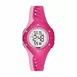Puma Orologio Unisex Puma 3, movimento digitale, cassa in policarbonato rosa 40 mm con cinturino in poliuretano, P6008