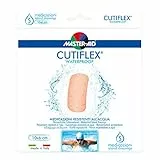 Medicazione Adesiva Sterile Compressa Impermeabile Trasparente Cutiflex 10X6 Mm 5 Pezzi