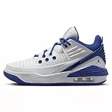 Nike Sneaker Jordan Max Aura 5 GS per bambini, Bianco Blu 140, 37.5 EU