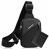Borsa Monospalla Uomo Borsello Tracolla Crossbody Bag Spalla a Tracolla Zaino Monospalla Uomo Borsellino Cross Body Bag Impermeabile Borsa a Spalla Borse Petto Crossbody per Viaggi Escursionismo