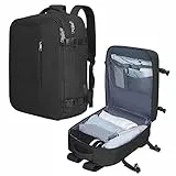 Lossga Bagaglio a Mano Zaino Cabina Zaino da Viaggio Aereo per Easyjet Zaino Lavoro/Sport Impermeabile con Porta USB e lo Scomparto delle Scarpe 45x36x20cm