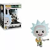 Funko Pop! Vinyl: Rick Sanchez & Morty: Tiny Rick Sanchez With Guitar - Morty, Multi - Rick And Morty - Figura in Vinile da Collezione - Idea Regalo - Merchandising Ufficiale - TV Fans