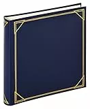 Walther Design MX-200-L Album Standard 100 Pagine, PVC, Blu, 30 x 5 x 30 cm