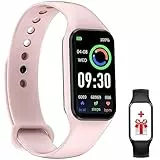 FeipuQu Smartwatch Uomo Donna, 5 ATM Impermeabil con Cardiofrequenzimetro/SpO2/Sonno/Contapassi, Notifiche Smart Watch Orologio Fitness Activity Tracker per iOS Android (2 Cinturini)