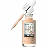 Maybelline New York, Fondotinta in Siero, Per Una Pelle Luminosa, Effetto Naturale, 24h di Tenuta, Con Vitamina C, Superstay Skin Tint, Tonalità 10, 30 ml