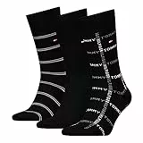 Tommy Hilfiger CLSSC SOCK, Calzini, Uomo, Nero (Black), 39-42