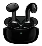 Cuffie Bluetooth,Auricolari Bluetooth 5.3 Stereo HiFi con 4 HD Mic,Cancellazione Rumore,Comandi Touch,IPX7 Impermeabili,Fino a 24 ore di Batteria,Cuffie Senza Fil In Ear per Android/iOS/Samsung,Nero
