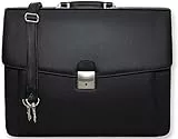 Gloria Kaos BORSA UOMO/DONNA CARTELLA, ORGANIZER, PORTADOCUMENTI VENTIQUATTRORE, VALIGETTA DA LAVORO CON TRACOLLA (MA32 Nero)