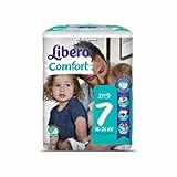 pannolini Libero 7 Comfort Xlarge Nappies 16-26kg pack of 21