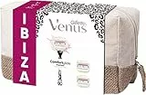 Gillette Venus Comfortglide Special Edition Ibiza Rasoio Donna A 5 Lame, Per Una Rasatura Liscia E Profonda Che Dura, 1 Manico + 3 Lamette Donna