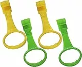 4PCS Anelli Box Bambini,Maniglie Box Bambini,anelli box bambini per alzarsi in piedi,Anelli Lettino Aiuta i Bambini a Imparare a Stare in Piedi，Anello di Allenamento dell'equilibrio