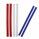SUPER KITCHEN Strisce di Spessore in Silicone per Impasto, Set di Guide per Mattarello, Accessori per Pasticceria, Distanziatori per Pasticceria, Pizza, Pasticceria, Glassa di Fondente (2, 4, 6 mm)