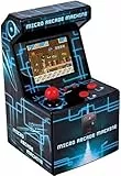 ITAL - Mini Arcade Retro/Mini Console Geek Portatile con 250 Giochi Integrati / 16 Bit/Gadget Perfetto Come Regalo per Bambini E Adulti (Blu)