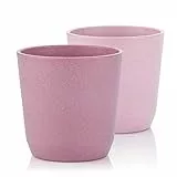 reer - Growing - Tazze Eco, set di 2, rosa