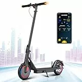 [2023 New Version]Monopattino Elettrico Adulto, Scooter Elettrico Pieghevole con Motore 350W e Batteria 36V 10.4Ah, 35Km di Autonomia, Velocità fino a 25KM/H, Pneumatici da 8.5'/ 10'