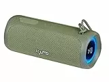 X JUMP XJ 100 Cassa Bluetooth Portatile Amplificata 40W, Alte Prestazioni, con Funzione TWS, AUX-IN, Microfono Incorporato, Speaker Bluetooth Resistente all'Acqua Waterproof IP67, Verde