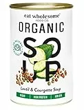 Eat Wholesome Organic Lentil & Courgette Soup 400 g (Pack of 12)
