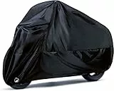 Telo Coprimoto, Comius Sharp 190T Coprimoto Impermeabile con Fori di Bloccaggio, Telo Protettivo Antipolvere Antipioggia UV per Interni ed Esterni con Custodia, 245 X 105 X 125 cm