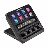 Elgato Stream Deck +, mixer audio, produzione live e controller da studio, per content creator, streaming, gaming, con striscia tattile personalizzabile, manopole e tasti LCD, compatibile con Mac e PC
