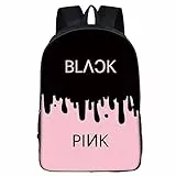 Ropniik Zaini Black-Pink2 Zaini,Borse per Fumetti,Black-Pink2 Borse per Scuola,Black-Pink2 Borse per Scuola,Zaino Scuola per Bambini,Animato Stampato in 3D Zaini per Ragazzi Ragazze