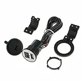 Caricatore USB per moto impermeabile, presa adattatore caricatore del telefono.