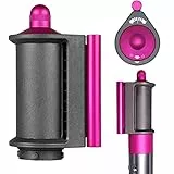 CJBIN Anti-Flight Flyaway Attachment, bocchetta per capelli, accessorio per bocchetta per Dyson HS01 HS05, per asciugacapelli e acconciatura (A, rosso)