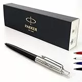 Penna Parker Jotter personalizzata + confezione regalo | Crea un regalo davvero unico | Inciso al laser - Nero