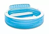 Intex 57190NP Swim Center Family Lounge Pool Rotonda, 229 x 218 x 76 cm, 3+ anni