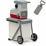 IKRA 81002880 biotrituratore elettrica ILH 3000 A, silenziosa e Robusta, Spessore dei Rami Fino a 44mm, 3000 W, 230 V