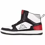 Kappa Lineup Unisex Scarpe per jogging su strada Unisex - Adulto, Nero (Black/Red), 43 EU