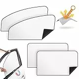 Tendine Parasole Auto Bambini, 4 Pezzi Tende Parasole Magnetico per Animali Domestici, Protezione Solare, Parasole Finestrino Laterale Oscuranti per Anti-UV, Garantire la Privacy