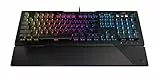 ROCCAT Vulcan 121 - Tastiera meccanica tattile per PC da gioco, interruttore Titan, illuminazione retroilluminata AIMO RGB per chiave, piastra superiore in alluminio anodizzato e poggiapolsi