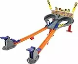 Hot Wheels Super Speed Blastway con Macchinina, Doppia Pista, Giocattolo per Bambini 4+ Anni, CDL49