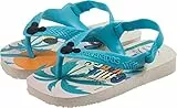 Havaianas Disney Classics Ii, Infradito Unisex - Bimbi 0-24, Paglia Beige Blu, 23/24 EU