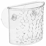 Vaso per spazzolino da denti con ventosa