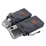 Linghuang Mini 3 Pro Sacchetto Portatile Impermeabile Borse di Flanella Organizer con Coulisse per DJI Mini 3 Pro e Accessori Drone Telecomando (2 pezzi)