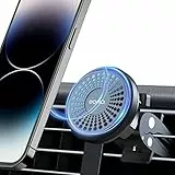Eono Supporto Cellulare Auto Magnetico, per Bocchette dell'aria, Magneti N52 ad alta tenuta, Compatibile con smartphone iPhone 12/13/ 14 Plus Pro Pro Max, Samsung, LG, Google Pixel