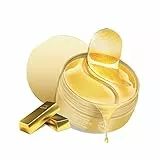 Maschera per gli occhi in oro 24 carati Maschere per gli occhi al collagene, bende per gli occhi antietà, maschere per il trattamento degli occhi per occhiaie 60 pezzi / 30 paia
