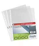 Favorit Buste Trasparenti A4, 50 Pezzi, Formato Interno 22 x 30 cm