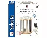 Selecta - Scatola da gioco “Sternchenrolle” per ordinare e inserire, in legno, 13 cm, 64017