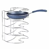 InterDesign Classico Organizzatore Mobile Cucina, Metallo, Argento, 27.94x23.1x19.8 cm