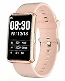 Cloudpoem Orologio Contapassi da Polso per Donna Uomo Bambini Anziani Senza Cellulare Senza APP Orologio Fitness Semplice 1.47 Pollici Impermeabile IP68 Activity Tracker Conta Calorie KM Cronometro