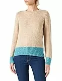 ONLY Onlmella L/S Contrast Pullover BF Knt Maglione, Pumice Stone, S Donna